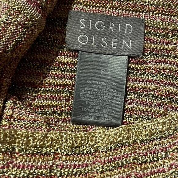 Y2k sigrid olsen turtleneck sleeveless top - Picture 6 of 7